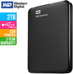 WD Elements 2TB USB3 Portable HDD $88.54 Posted with Visa Checkout & Club Catch Trial