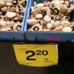 Large Flat Mushroom $2.20/Kg @ Woolworths Hurstville NSW