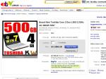 Brand New Toshiba Core 2 Duo L500 2.2GHz 4G 320GB Window 7 Laptop ****50% RRP OFF!!!AWESOME !