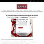 KitchenAid Ice Cream Bowl - $99.95 - Taste (Fortitude Valley, Brisbane)