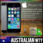 [Unlocked, 'As New' AU Stock] Apple iPhone 5S 16GB $437; 32GB $469; 64GB $500 @ Helo Molto eBay