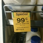 Woolworths (Preston, VIC): Anchor Milk 2L $0.99 (was $3.29) Today Only