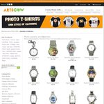 Customized Watch for US $3.99 (AU $5.20) Delivered @ ArtsCow
