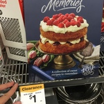 "Made for Memories" Cooking Book $1 (Save $24) at Woolworths