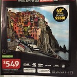 ALDI Bauhn 48" Ultra HD 4K Smart TV $549