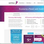 VentraIP Hosting 50% off The First Invoice