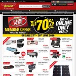 Up to 70% off Online Only Deals for Club Members Only @ Supercheap Auto