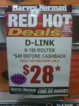 D-Link Wireless 150 Router (DIR-600) for $28 after Cashback