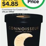 ½ Price Connoisseur Ice Cream Tubs 1L $4.84 @ Woolworths (Starts 7/9)