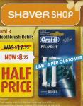 Braun Oral-B FlexSoft Toothbrush Refills - 2pk $8.95 (Half Price)