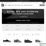 DC Shoes - 25% off Full Price/Sale Items - 48 Hours