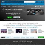 ANZ QFF Black CC 75,000 QFF Points ($2,500 Spend in 3 Months) @ $0 First Year