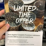 Bonus $88 When You Open a New Complete Freedom Account + Deposit $500 @ Bank of Melbourne (Footscray, VIC)