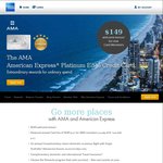 AMA American Express Platinum Edge FREE 1st Year (after $149 Cashback) + FREE Annual Return Flight with Virgin