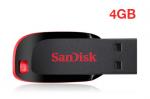 SanDisk Cruzer Blade USB Flash Drive 4GB (Free Shipping)