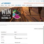 Win a Pair of Ravenna 8 Runners Worth $199.95 from Brooks