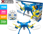 Xtreem Sky Ranger Quadcopter 720p Wi-Fi Camera Drone - Yellow/Blue - $139.95 + Shipping @ COTD