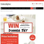 Win a 12pc Royal Doulton Gordon Ramsay Maze White Dinner Set worth $149 from Tableking