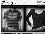 Atticus Clothing 3 x T-shirt bundle = 20% off