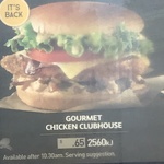 Not a “bargain” as such: .65c Chicken Gourmet Clubhouse Frankston Maccas