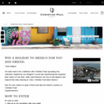 Win a Trip for 2 to Mexico from Christian Paul Watches