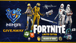 Win a Fortnite Limited Edition ($350 value) from Ninja