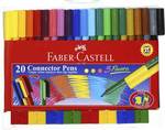 Faber Castell Connector Markers 20pk $3.75 (Was $7.50) @ Woolworths