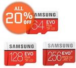 Samsung EVO PLUS + 256GB Micro SD SDHC $127.20 Delivered @ eBay Shopping Express