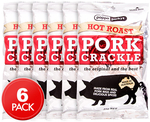 6 x Poppa Porkys Hot Roast Pork Crackle 25g $8.40 + Shipping @ Catch