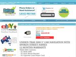 UNIDEN TRAX 5000 5" GPS Car Navigation Free Shipping $149