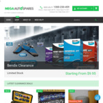 Auto Parts Clearance Sale - Minimum 45% off Warehouse Stock @ MegaAutoSpares