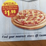 [VIC] TB Stone Baked Pizza (Assorted Varieties Frozen) $1.99 @ Tasman Meats