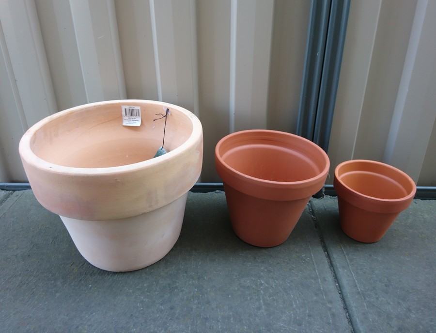 bunnings large terracotta pots