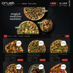 $10 off $40+ Spend at Crust Pizza