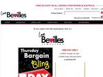 Bevilles Jewellers One Day Sale - 9ct Yellow Gold Lucky Rings Necklace $89.99