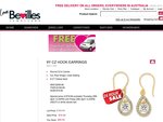 Bevilles Jewellers 24 Hour Special 9ct Yellow Gold Earrings WAS $299.99 THEN $169.99 NOW $79.99