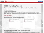 HSBC 10*$10 Bonus for Depositing $2000 Each Month for New Day to Day Account