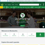 Woolworths Online Coupons: $10 off $120 Spend, $15 off $160 Spend & $25 off $250 Spend