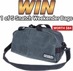 Win 1 of 5 Snatch Weekender Bags from Snatch Clothing and 4WD Weekender