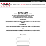 TGI Fridays Online Gift Cards: Buy $100, Get $20 & Buy $50, Get $5
