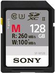 Sony Memory Card UHS-II SD, CL10, U3, Max R260MB/s, W100MB/s 128GB $84.65 + Delivery (Free with Prime) @ Amazon US via AU