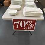 [TAS] 70% off Dinner Plates ($1/$2 Each) at Tinytiger (Hobart)
