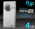 Flip Mino III HD 4GB Camcorder @ $79.95 (+ $10 Postage)