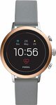 FOSSIL Women's Quartz Smartwatch Smart Display and Leather Strap, FTW6016 - $160 Delivered (RRP $400+) @ Amazon AU