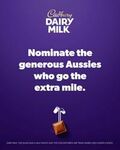 Win 1 of 3,750 Prizes of Two Blocks of Cadbury Dairy Milk Worth $10 from Mondelez