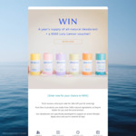 Win a $500 Lululemon Voucher & 12 Pure Deo Co Deodorants from Pure Deo Co