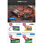 Up to 46% off Selected Battery and Chargers @ HobbyKing