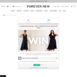 Win a $1,000 Gift Card from Forever New