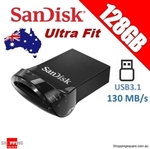 SanDisk 128GB Ultra Fit USB 3.1 $20.99 + Delivery ($0 if 4 or more items) @ Shopping Square