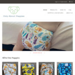 Modern Cloth Nappies $20 Each (Was $30) + Delivery @ Only About Nappies